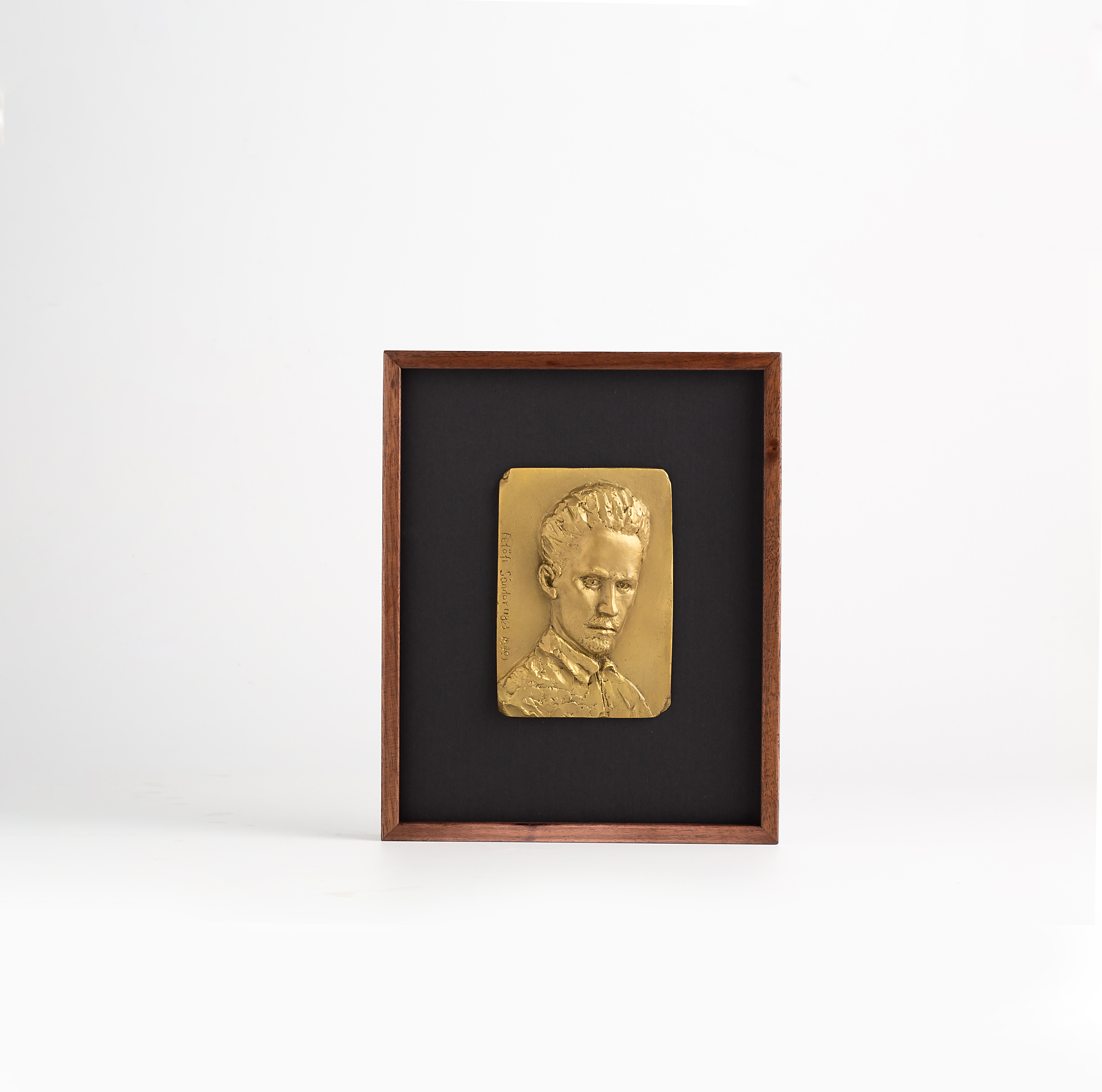 Petőfi Sándor bronze relief — ZHEN Collection